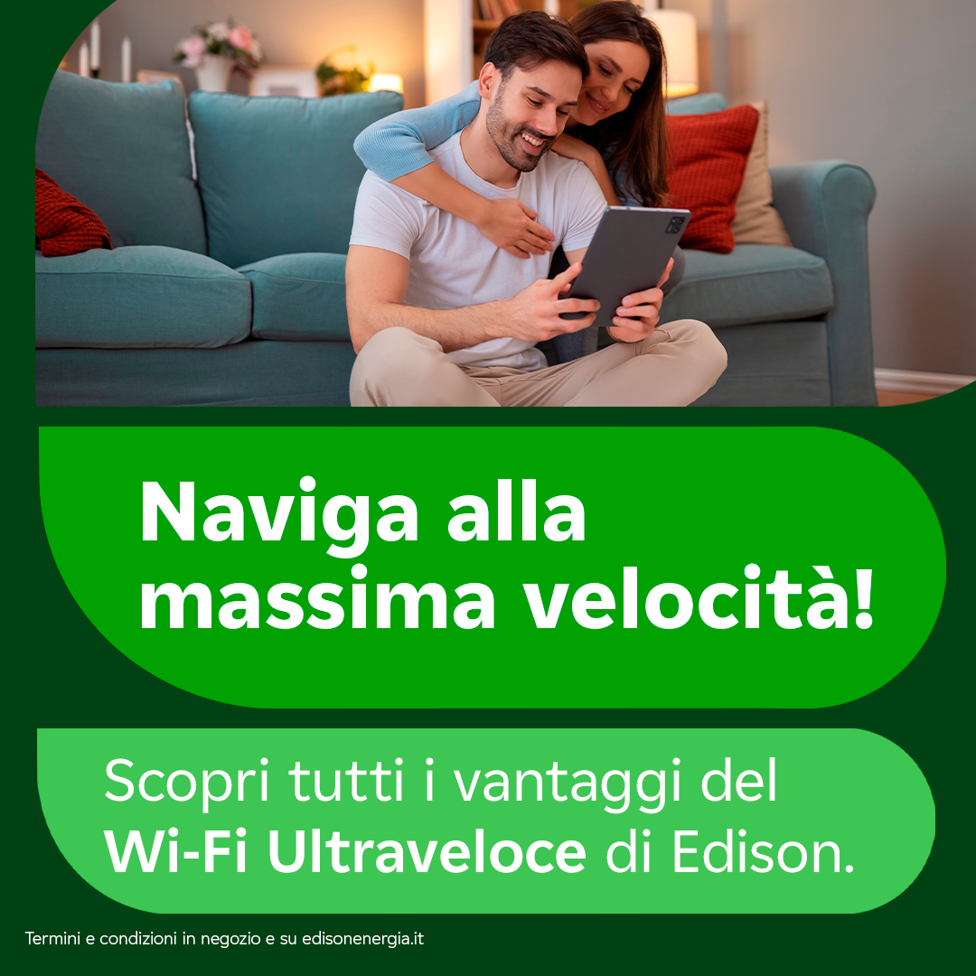 Edison Wi-Fi Ultraveloce